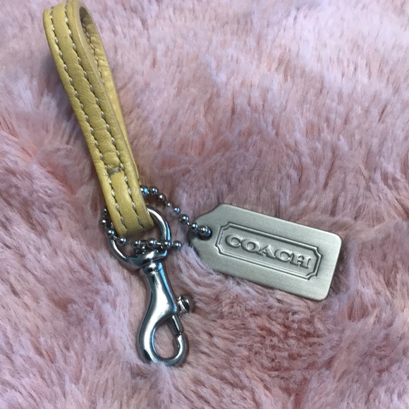 Coach Accessories Coach Leather Loop Key Chain Poshmark